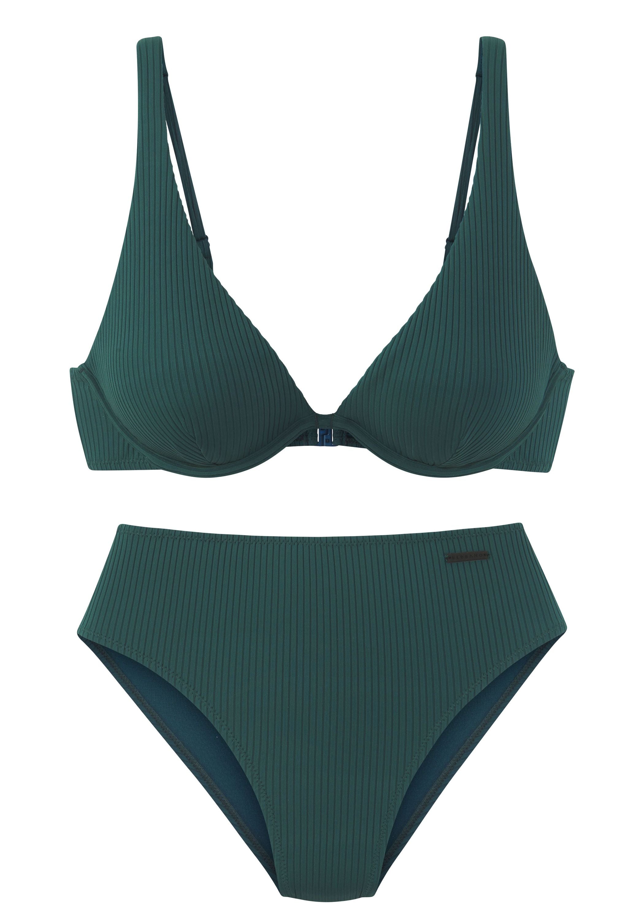 Bügel-Bikini-Set gerippt
