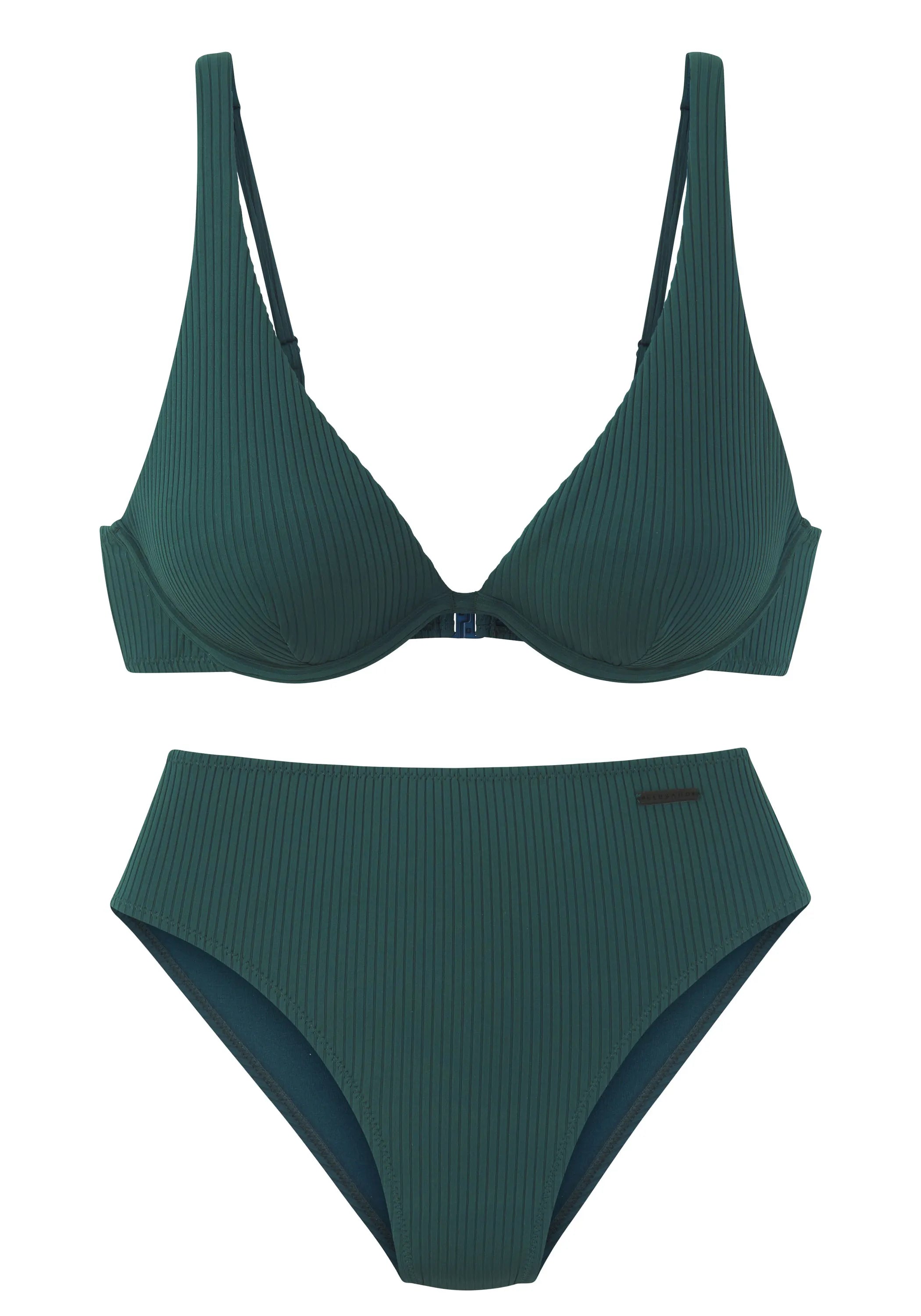 Bügel-Bikini-Set gerippt