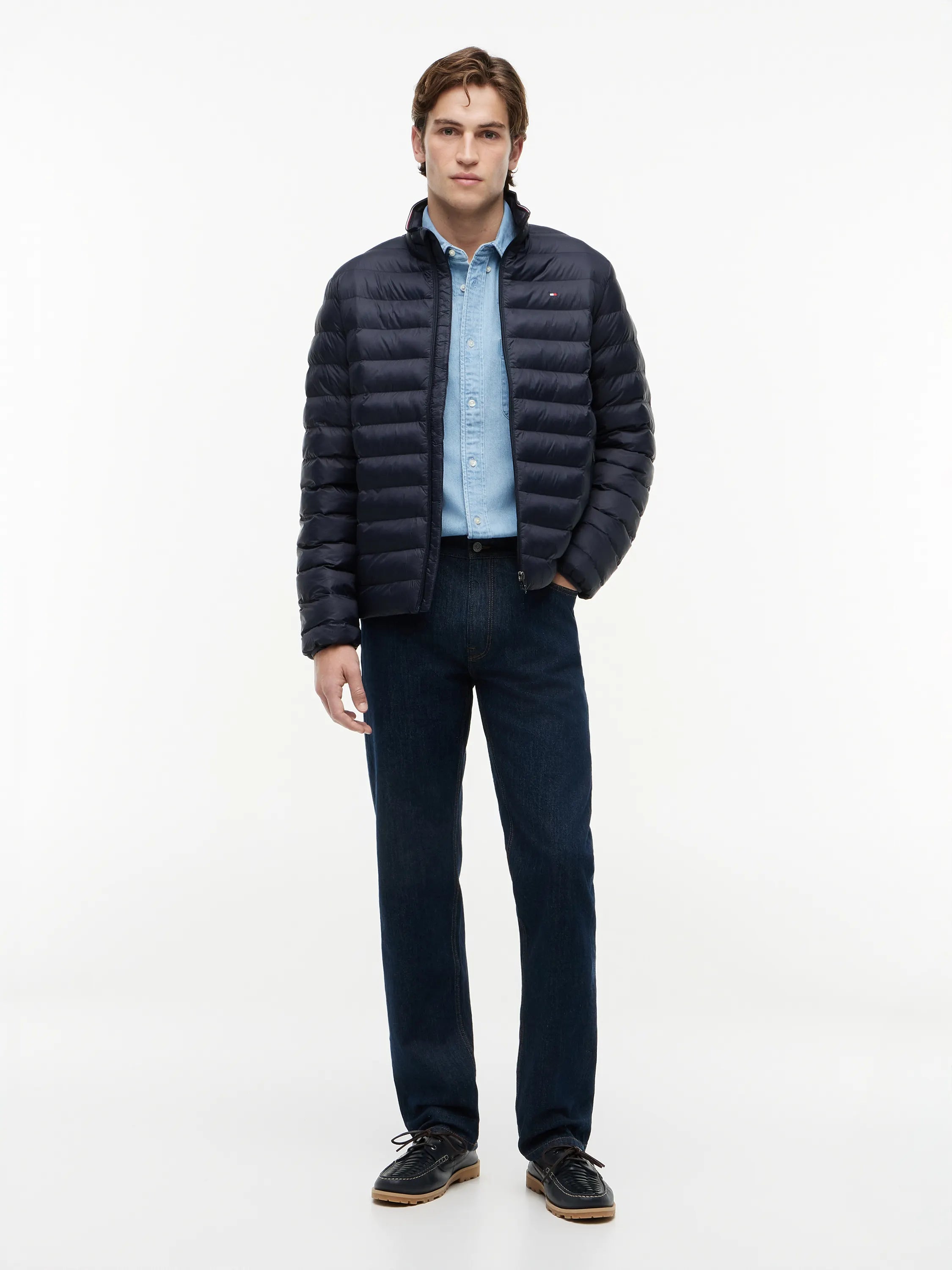 Steppjacke mit Stehkragen