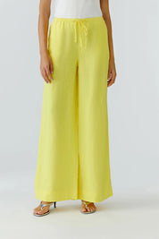 Leinenhose Wide Leg