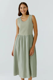 Patchkleid Midi