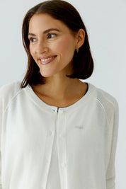Strickjacke aus Viskosemix
