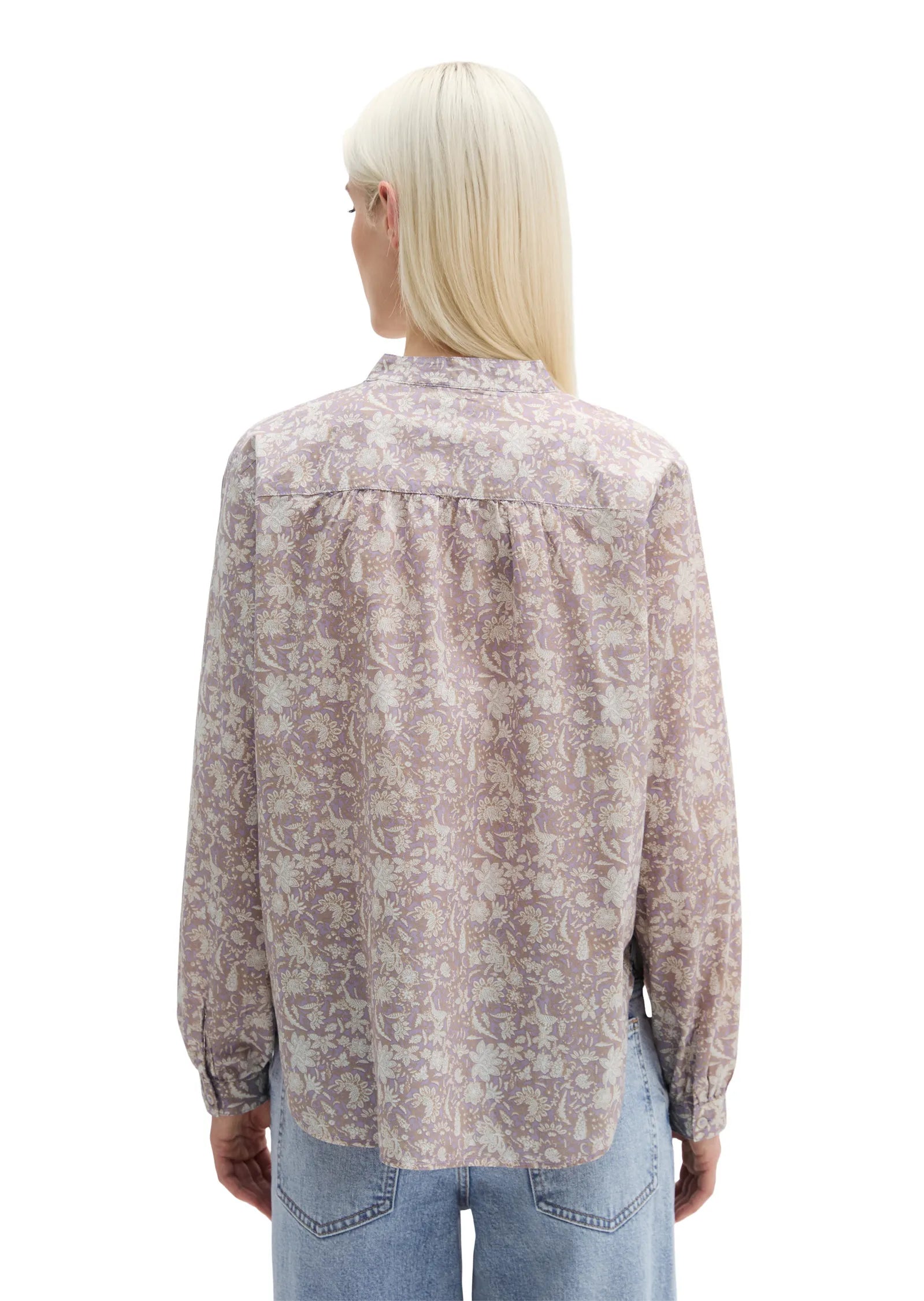 Bluse Regular Fit aus Baumwolle