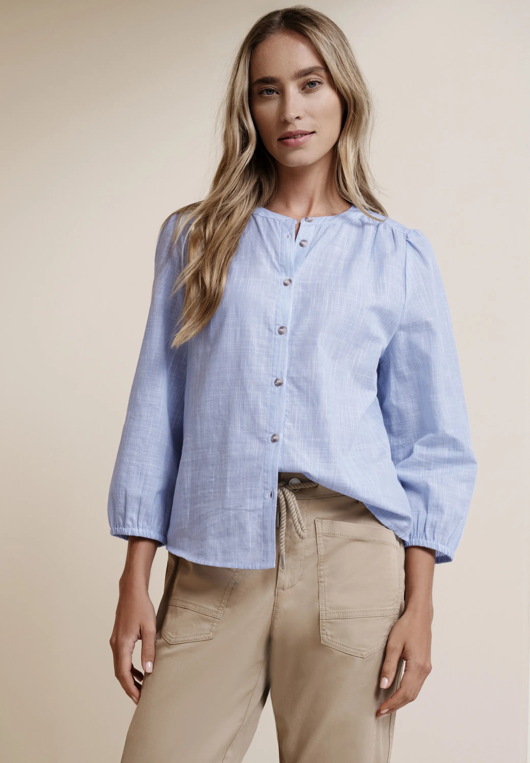 Bluse aus Baumwolle