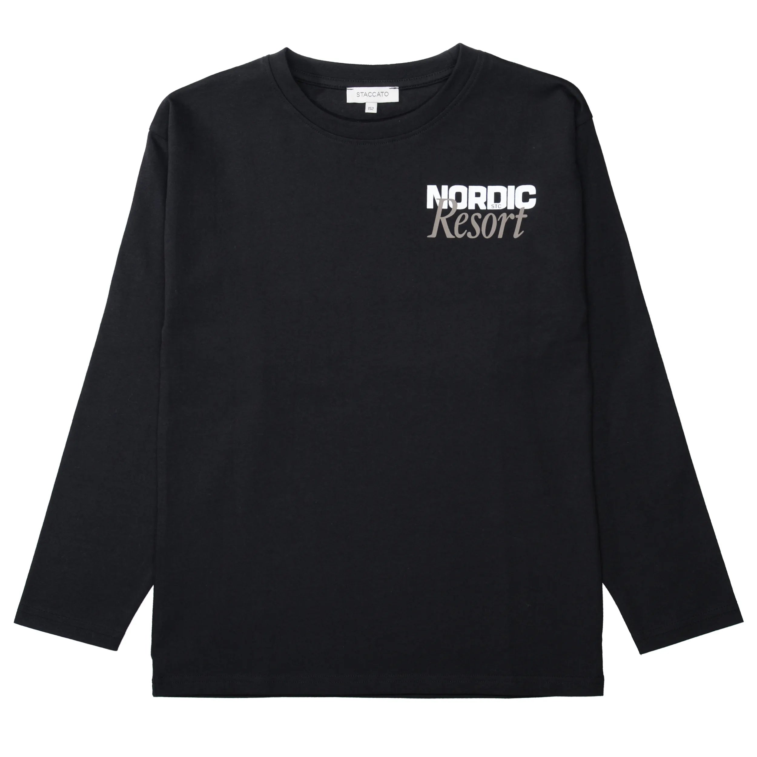 Langarmshirt oversized aus Baumwolle