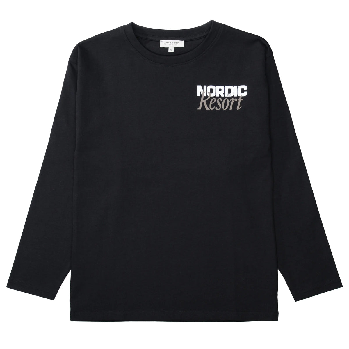 Langarmshirt oversized aus Baumwolle