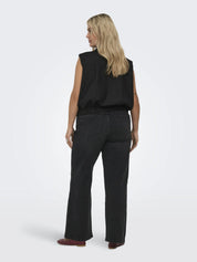 CARLISSY S/L ZIPPER VEST PNT