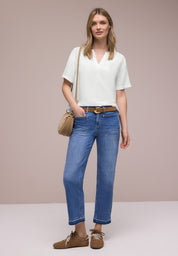 Bluse aus Viskose