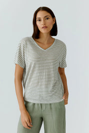 T-Shirt aus Leinen