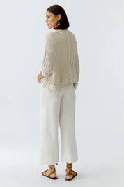 Strick-Cardigan aus Baumwollmix