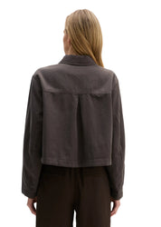 Leinenovershirt Loose Fit