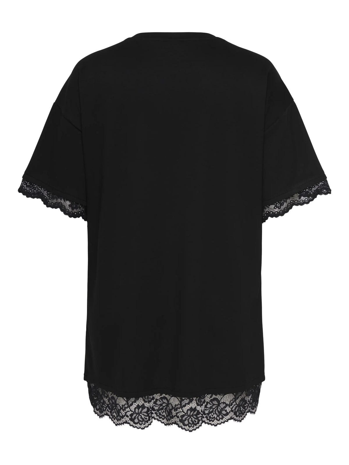 T-Shirt-Kleid CARLISE mit Spitzen-Details