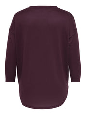 Strickpullover CARALBA mit V-Ausschnitt
