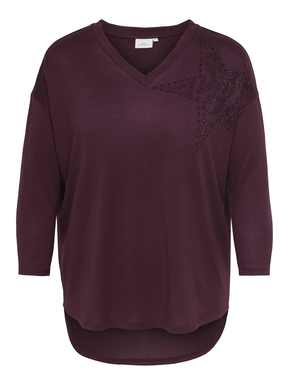 Strickpullover CARALBA mit V-Ausschnitt