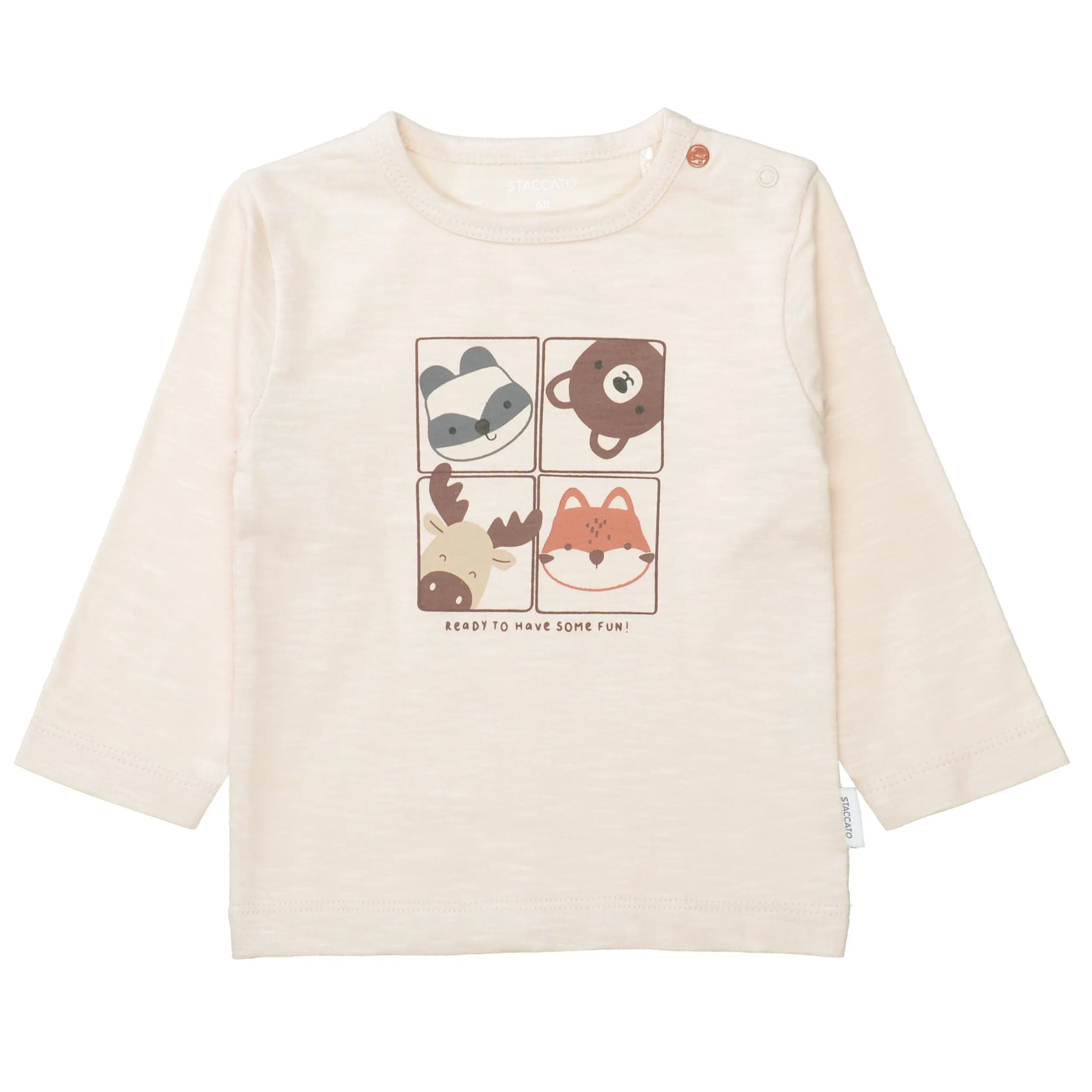 Langarmshirt aus Baumwolle