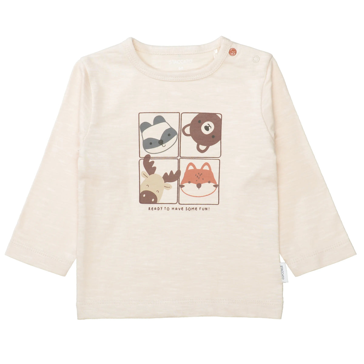 Langarmshirt aus Baumwolle