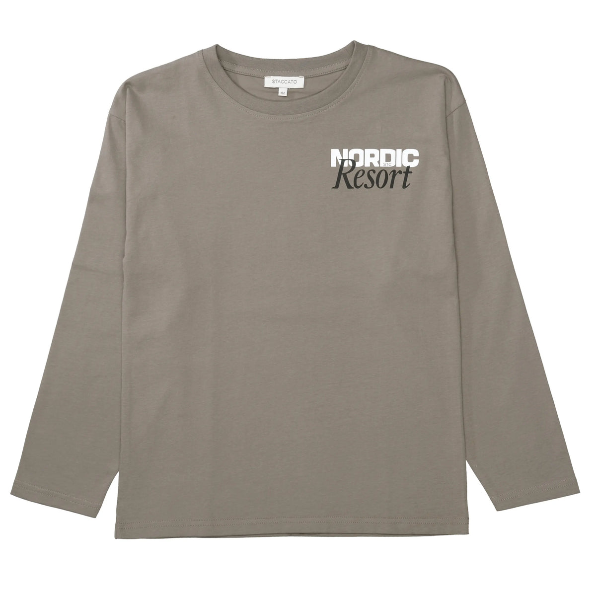 Langarmshirt oversized aus Baumwolle