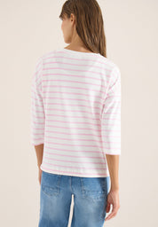 Langarmshirt gestreift aus Baumwolle