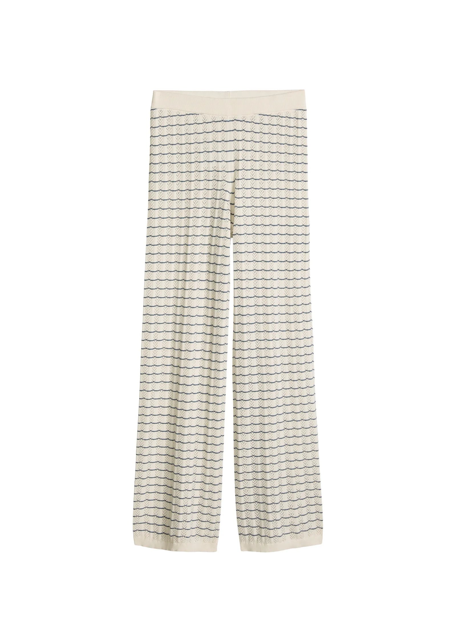 Strickhose Wide Leg