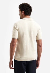 Strick Polo-Shirt