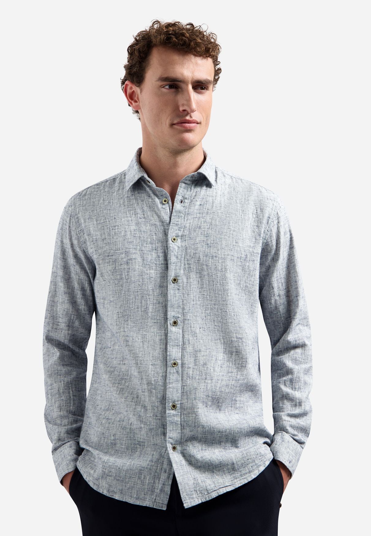 Leinenhemd Regular Fit