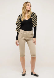 Caprihose TURN UP Slim Fit