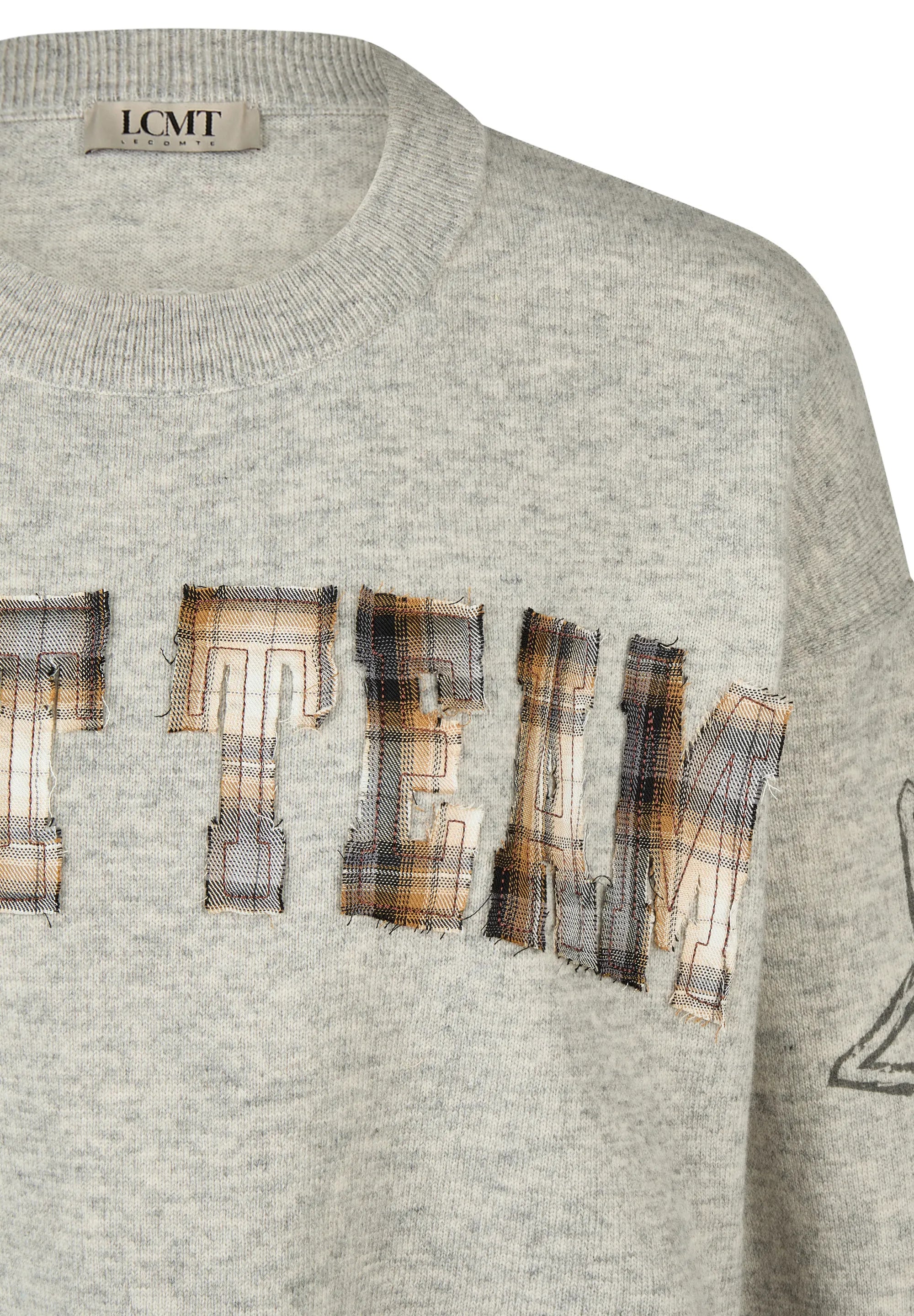 Strickpullover aus Wollmix