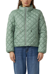 Steppjacke mit Stehkragen