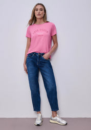 T-Shirt aus Viskose
