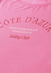 T-Shirt aus Viskose