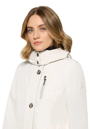 Übergangsjacke mit abnehmbarer Kapuze