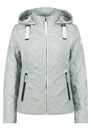 Übergangsjacke mit Kapuze