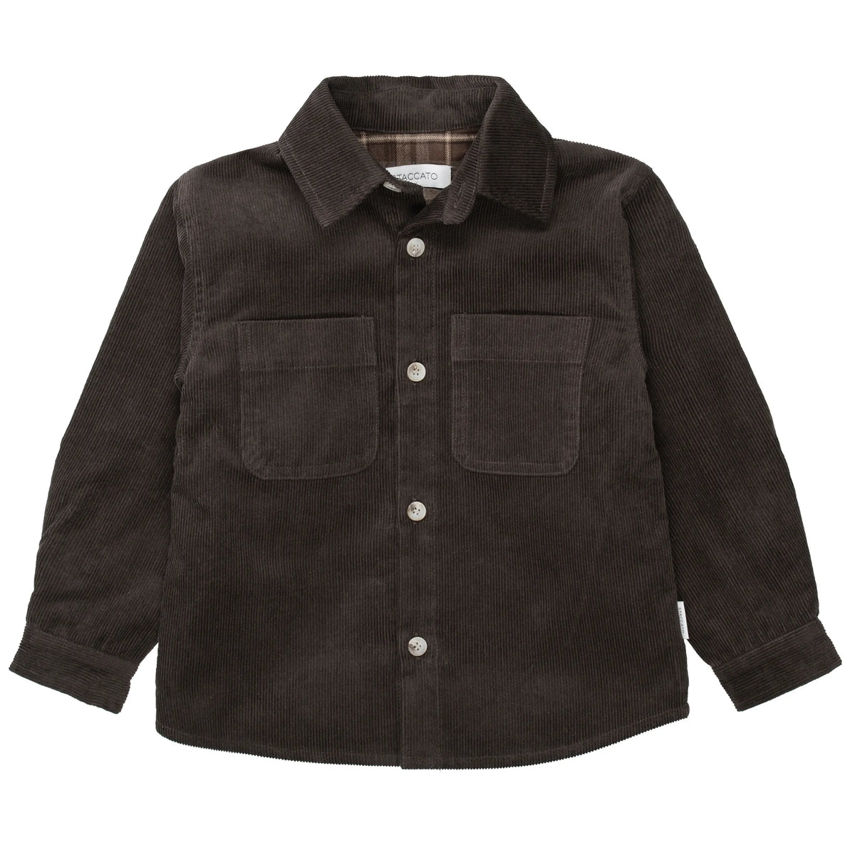 Cordovershirt aus Baumwolle