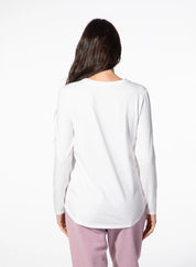 Langarmshirt aus Baumwollmix