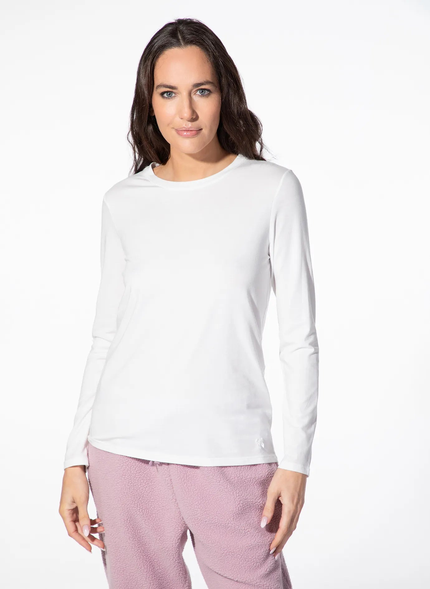 Langarmshirt aus Baumwollmix