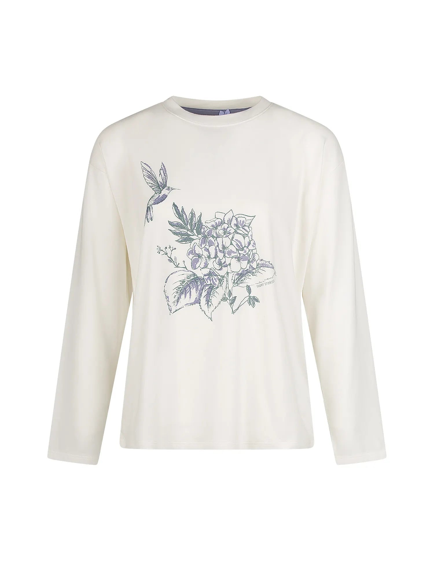 Schlafshirt aus Baumwollmix