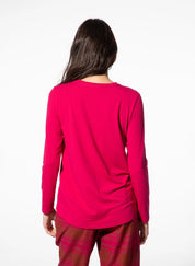 Langarmshirt aus Baumwollmix