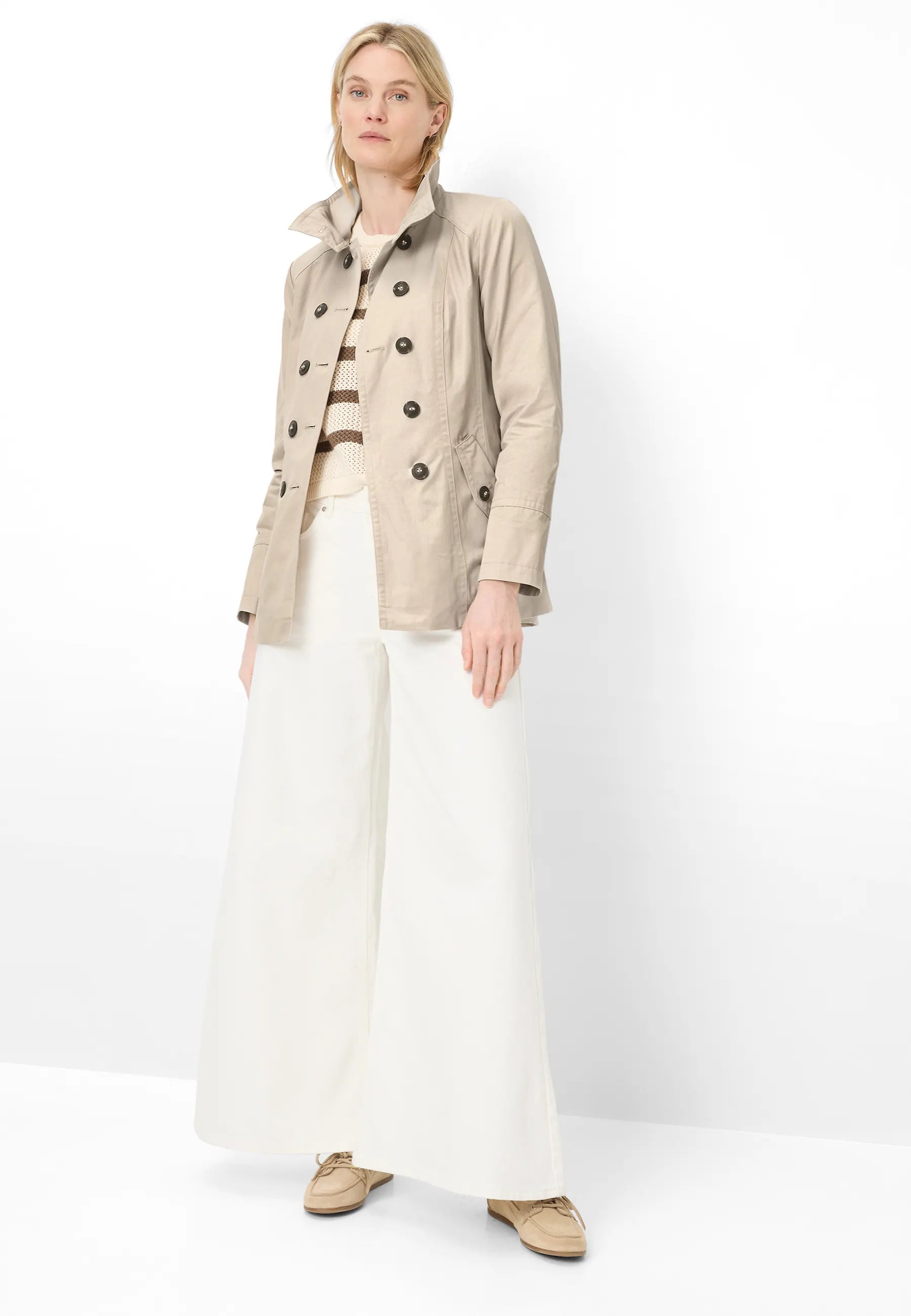 Übergangsjacke mit Stehkragen