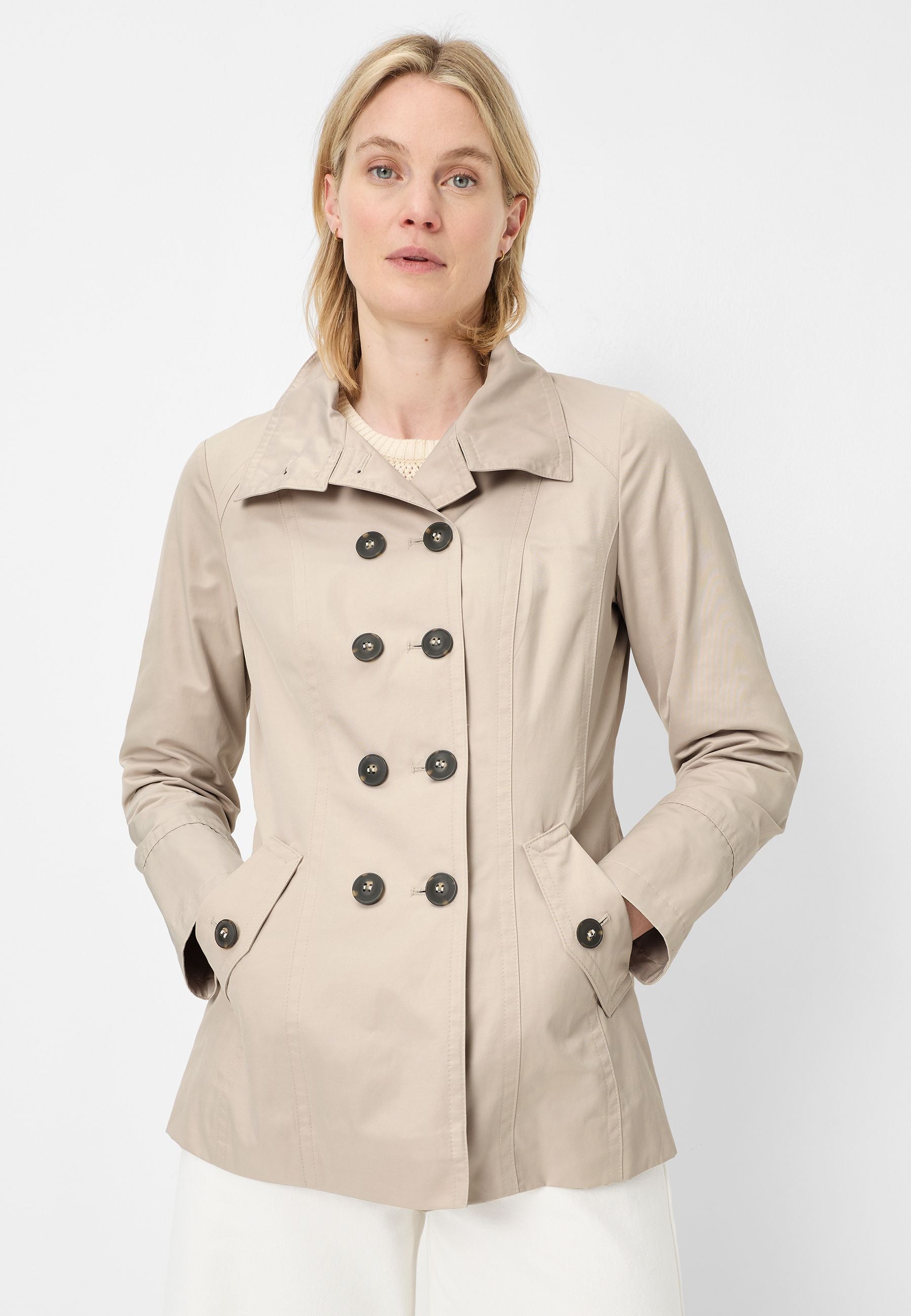 Übergangsjacke mit Stehkragen