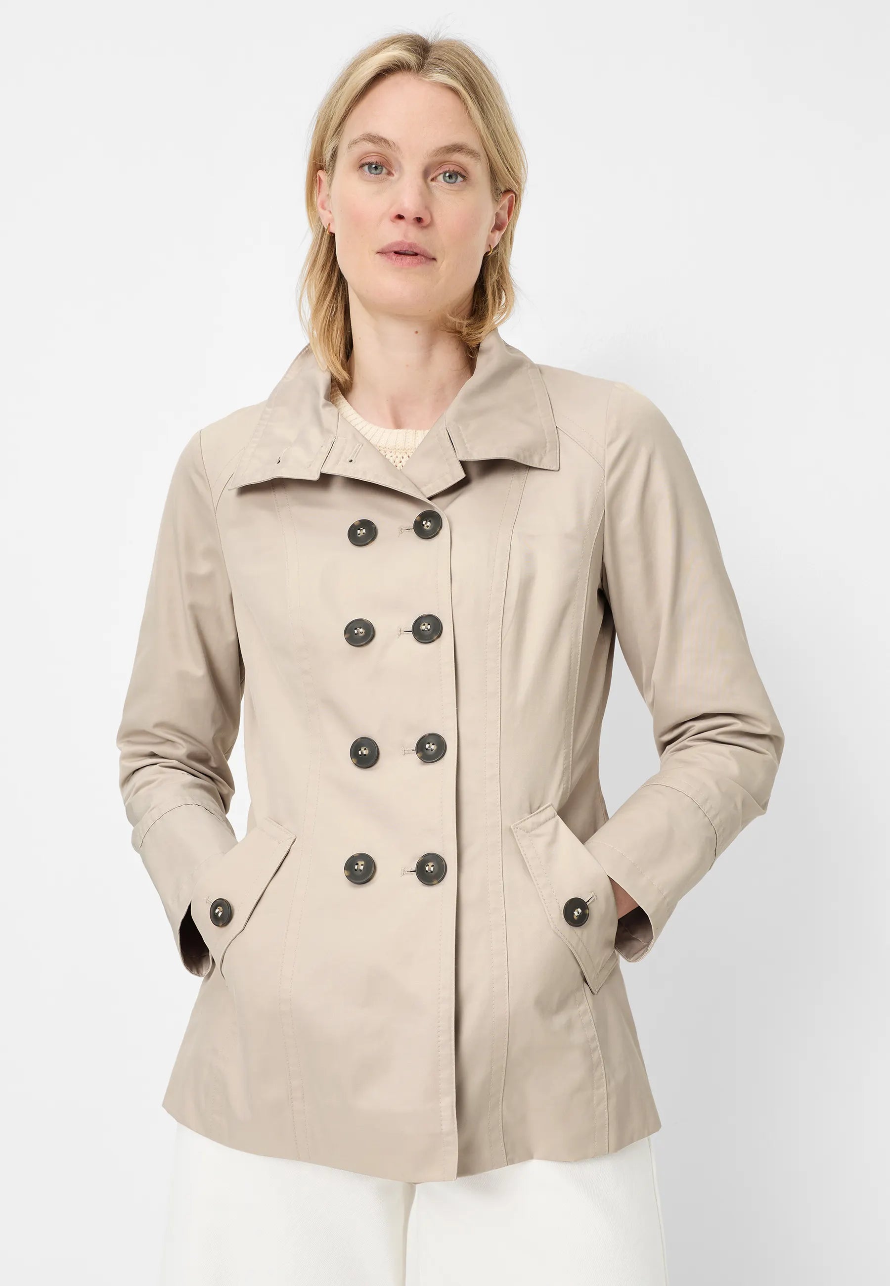 Übergangsjacke mit Stehkragen