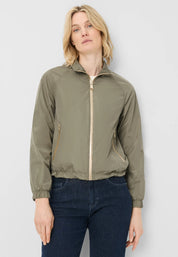 Blouson-Jacke mit Stehkragen