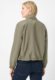Blouson-Jacke mit Stehkragen
