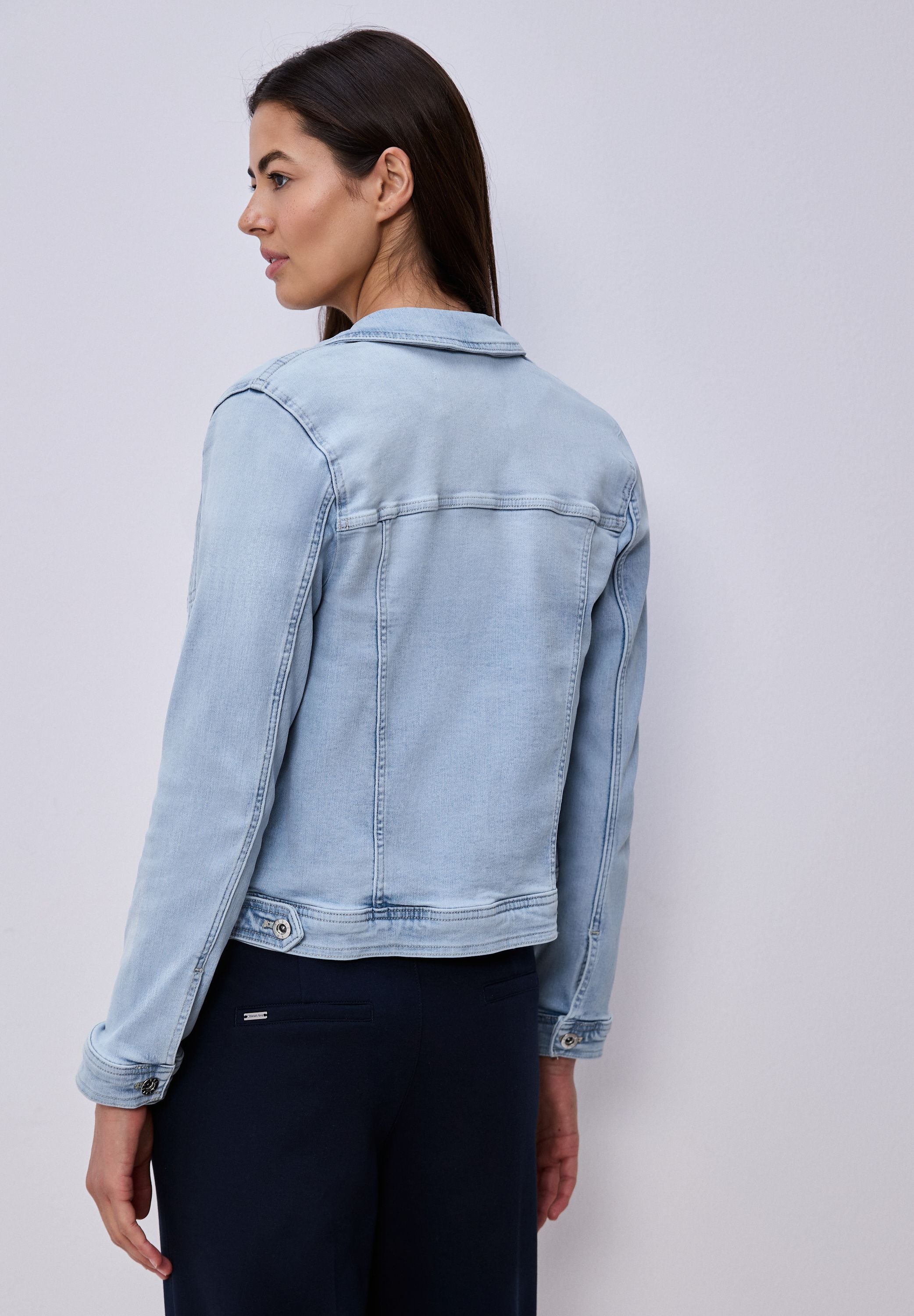 Jeansjacke Regular Fit aus aus Baumwollmix