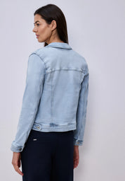 Jeansjacke Regular Fit aus aus Baumwollmix