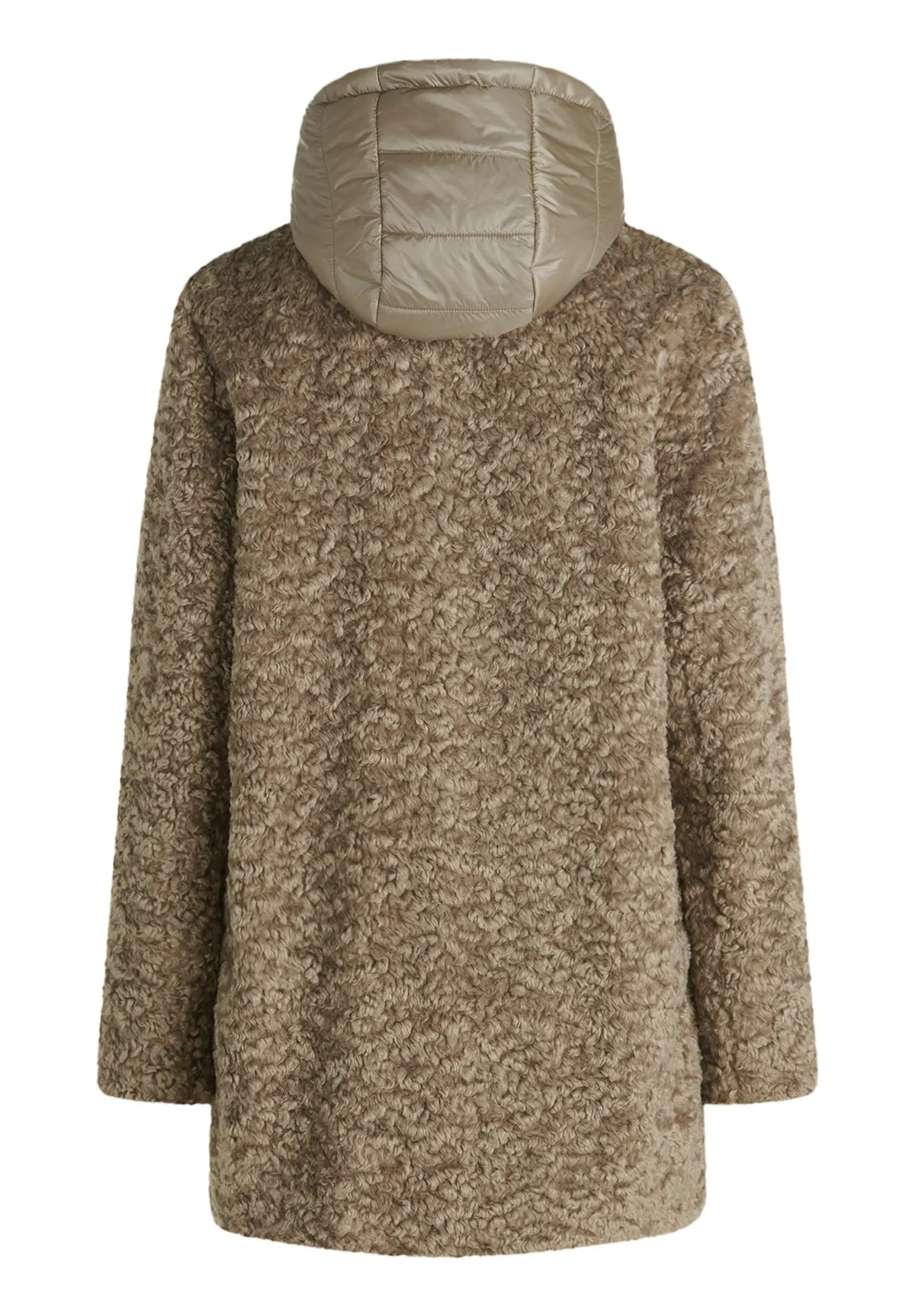 Plüschjacke in Schaf-Optik