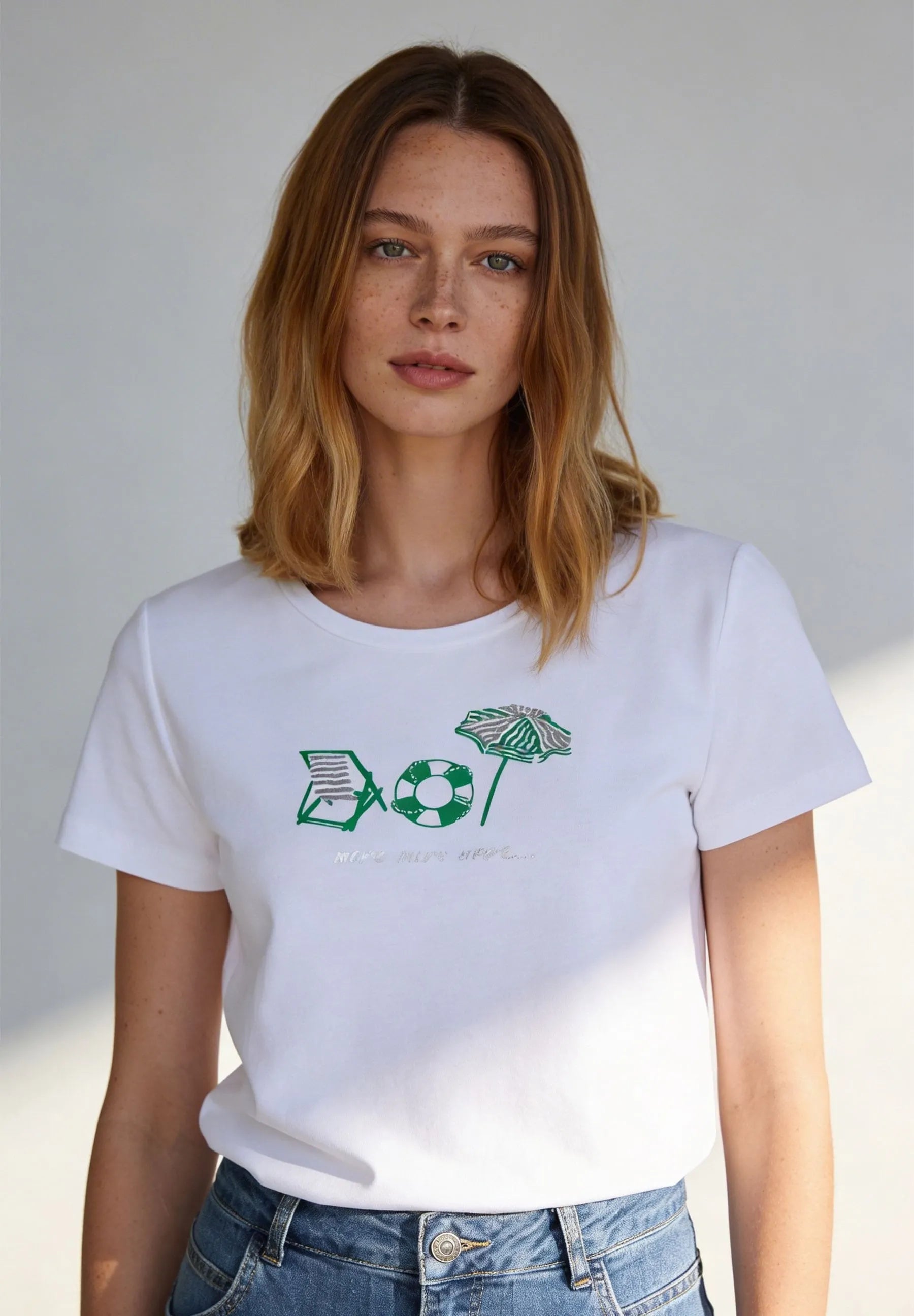 T-Shirt aus Baumwolle