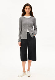 Strick-Cardigan POINTELLE aus Bio-Baumwolle