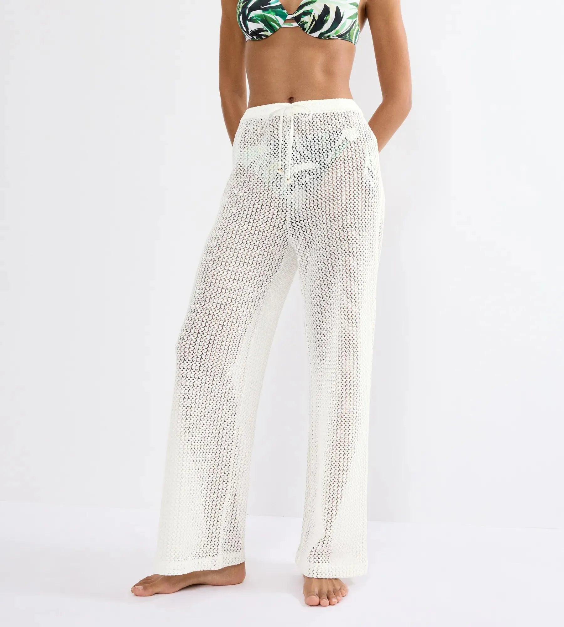 Häkelhose Wide Leg