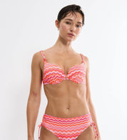 Bikini-Top gemustert mit Bügel