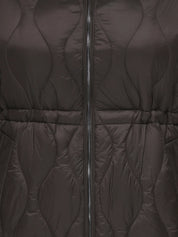 Steppjacke mit Kapuze